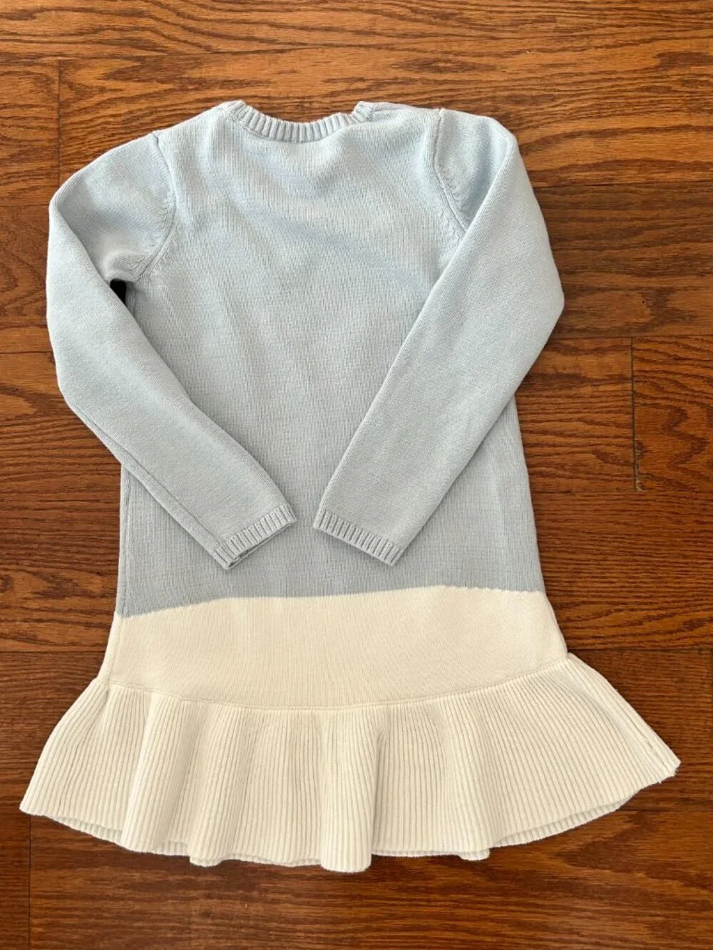Gymboree Girls' Polar Bear Peplum Sweater Dress Size 8